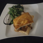 Feuiletté de ris de veau, sauce aux morilles